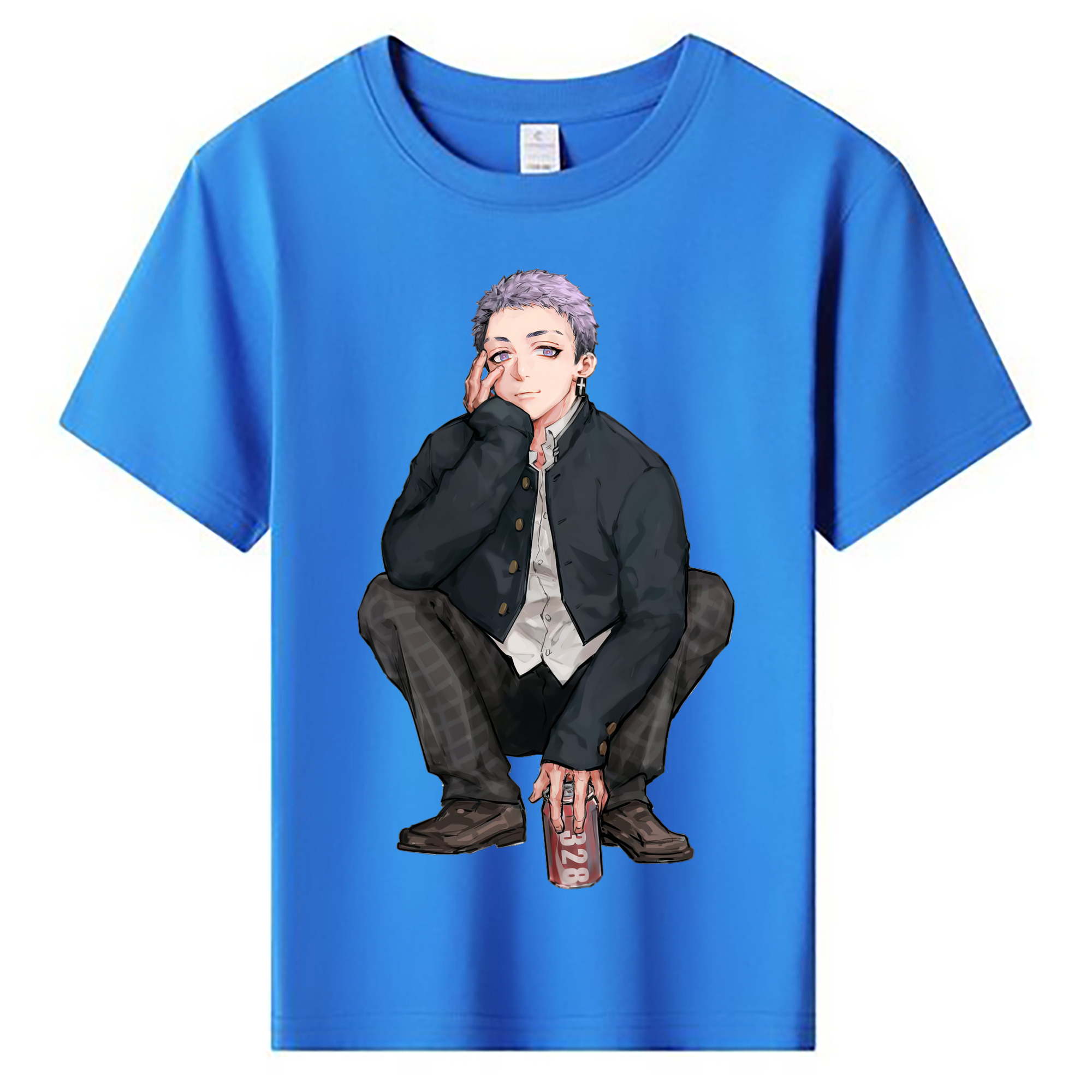 （画像用） 東京リベンジャーズ Tokyo Revengers 綿100％キッズTシャツ（フロントプリント）